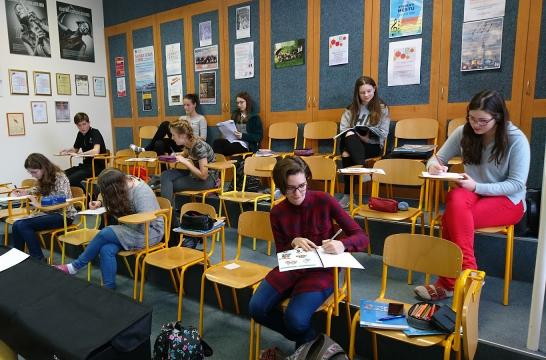 Obrázek aktuality Školní kolo konverzační soutěže v ruském jazyce