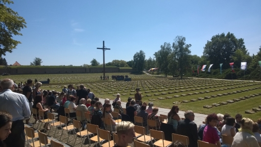 Terezín, Lidice, Lány, vzpomínková akce k událostem druhé světové války, 20 5 2018 (foto Lukáš Korábečný) (1)