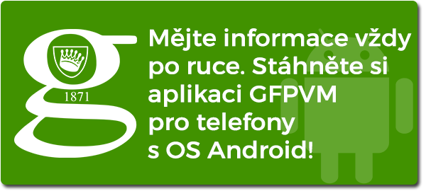 Mějte informace vždy po ruce. Stáhněte si aplikaci GFPVM pro telefony s OS Android!