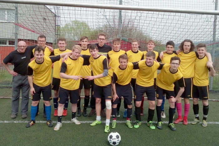 Obrázek aktuality Fotbalisté Gymnázia Valašské Meziříčí okresními přeborníky!