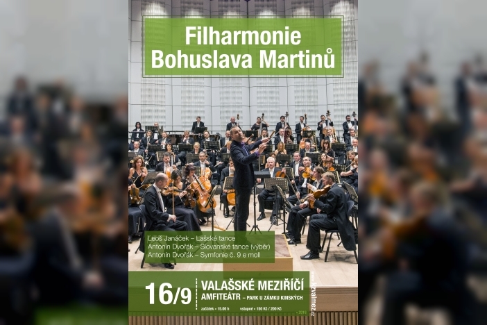 Obrázek článku Filharmonie Bohuslava Martinů v amfiteátru