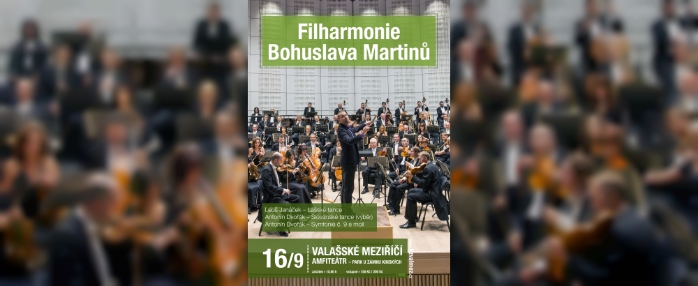 Obrázek článku Filharmonie Bohuslava Martinů v amfiteátru