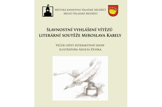 Obrázek aktuality Literární soutěž Miroslava Kabely zná vítěze