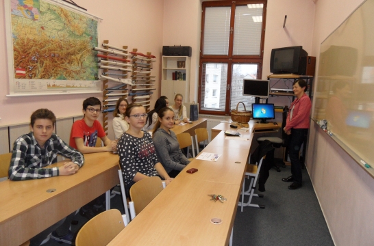 Obrázek aktuality Školní kolo konverzační soutěže v AJ