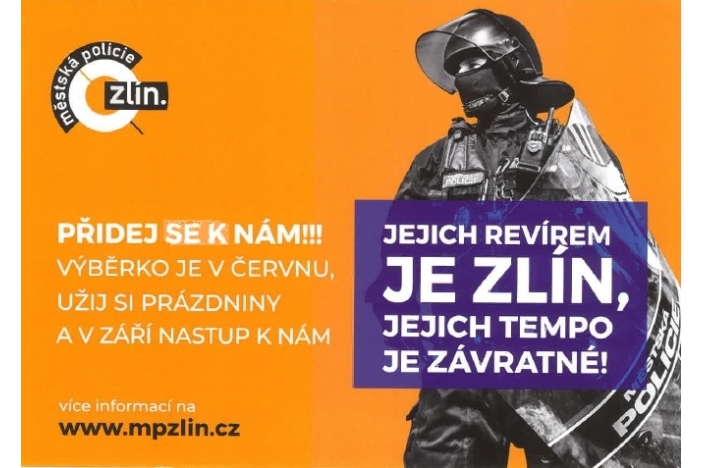 Obrázek aktuality Městská policie Zlín hledá strážníky