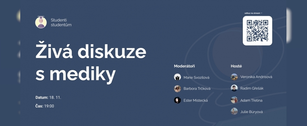 Obrázek článku Živá diskuse s mediky