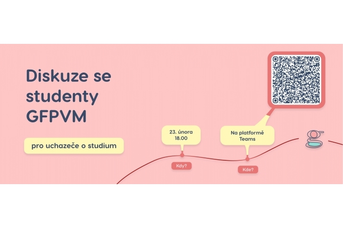 Obrázek aktuality Videokonference studentů GFPVM pro uchazeče