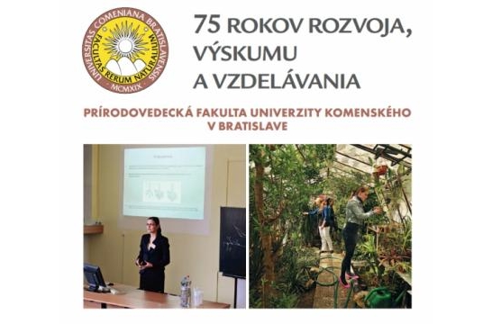 Obrázek aktuality Speciální sekce Přírodovědecké fakulty Univerzity Komenského v Bratislavě
