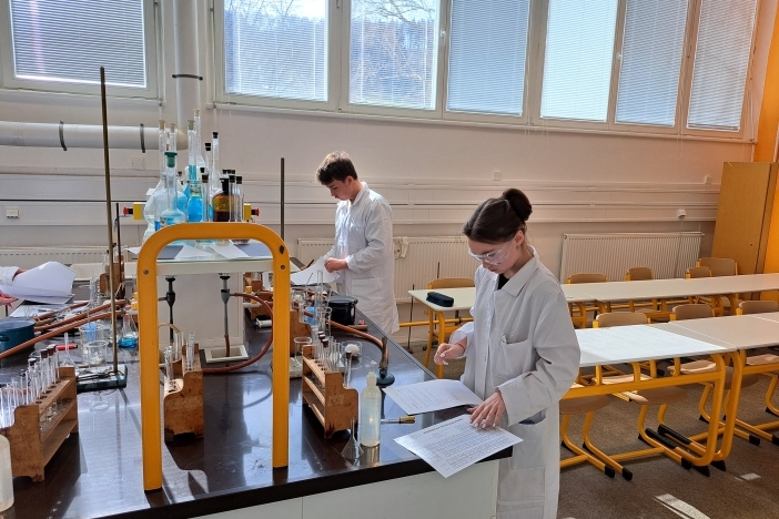 Obrázek aktuality Krajské kolo Chemické olympiády kategorie D - 59. ročník