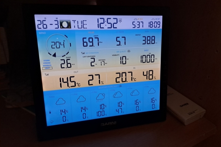 Obrázek aktuality Počasí nad školou monitoruje nová meteostanice