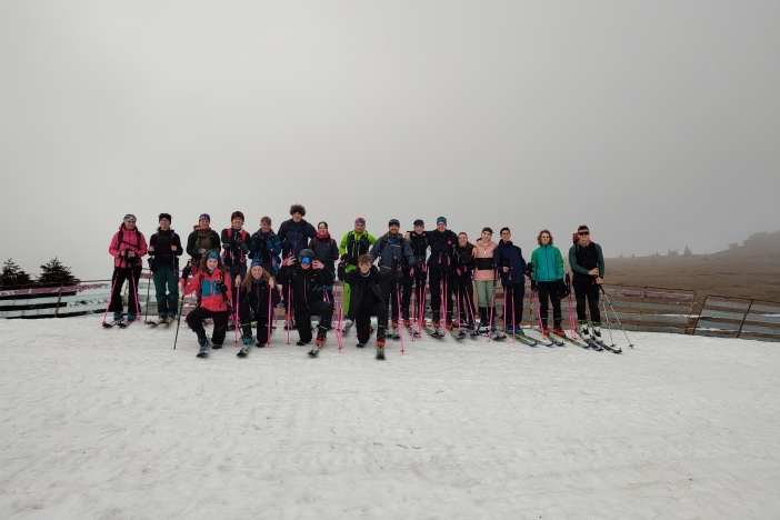 Obrázek aktuality První skialpinistické zkušenosti na našem gymnáziu