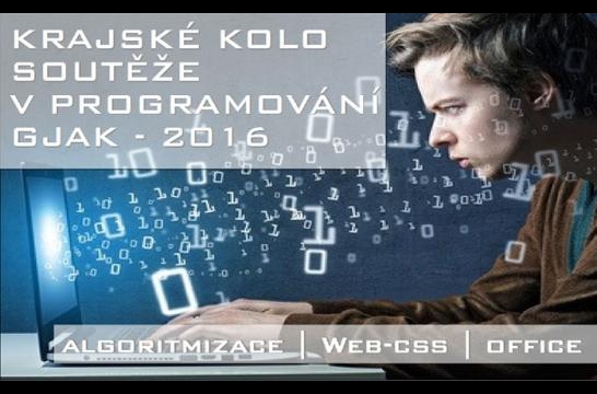 Obrázek aktuality Krajské kolo soutěže v programování