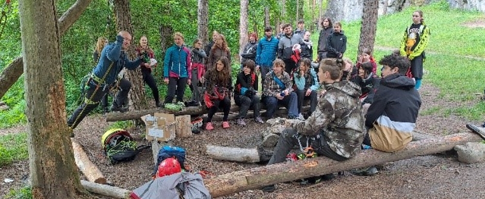 Obrázek článku Kurz skálolezení pro 2. a 3. ročníky čtyřletého Gymnázia