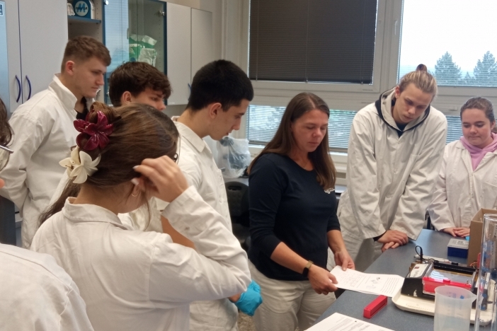Obrázek aktuality Naši studenti na biochemickém workshopu