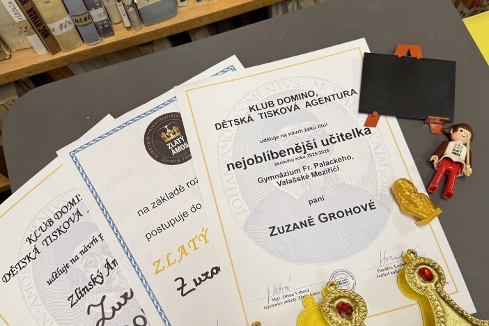 Obrázek aktuality M&aacute;me to! 🥇 Pan&iacute; učitelka Zuzana Grohov&aacute; je Zl&iacute;nsk&aacute; &Aacute;moska! 👑