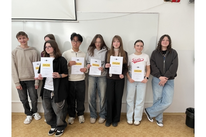 Obrázek aktuality Dal&scaron;&iacute; &uacute;spěch v němčině v krajsk&eacute;m kole!