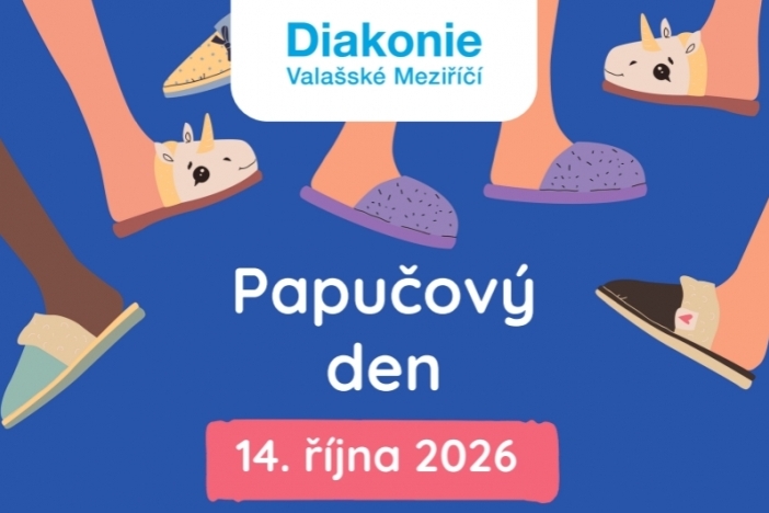 Obrázek aktuality Přidejte se s n&aacute;mi k Papučov&eacute;mu dni!