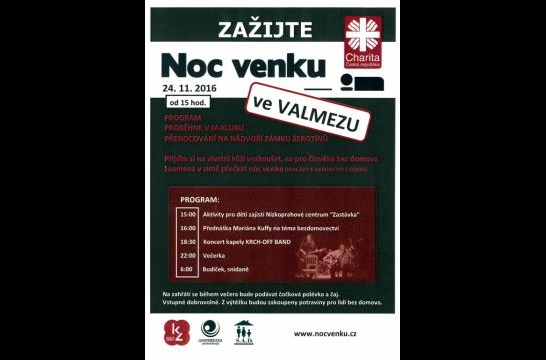 Obrázek aktuality Přijďte si vyzkoušet noc venku.