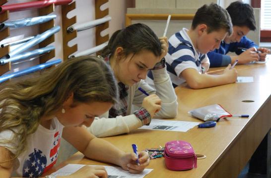 Obrázek aktuality Školní kolo konverzační soutěže v anglickém jazyce