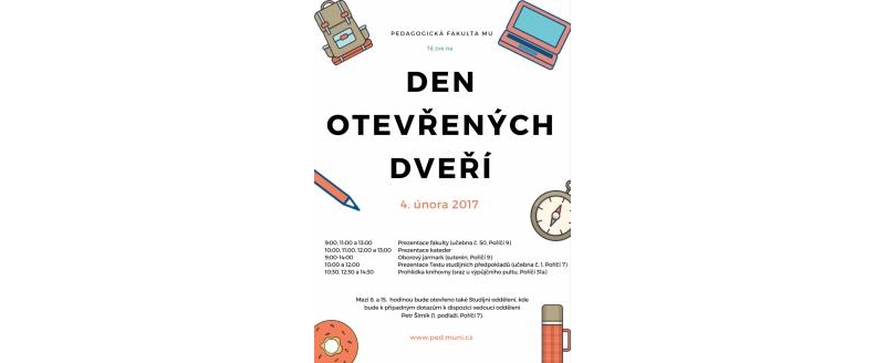 Obrázek článku Den otevřených dveří na Pedagogické fakultě Masarykovy univerzity