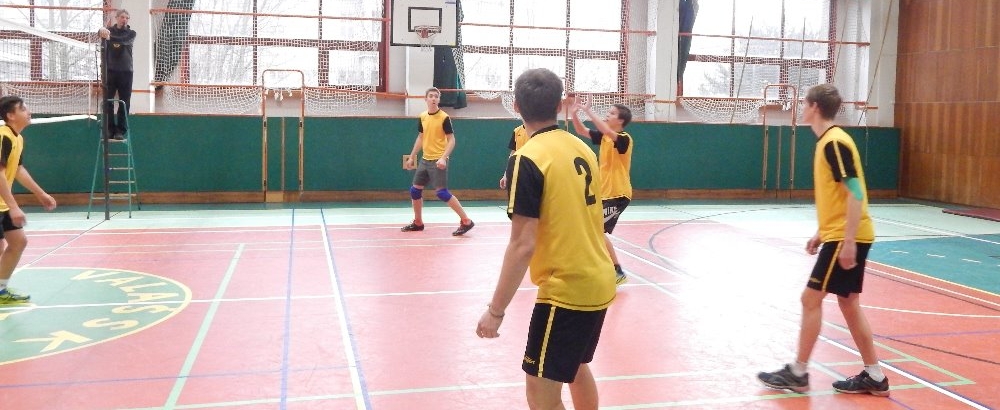 Obrázek článku Naše škola hostila krajská kola ve volejbale