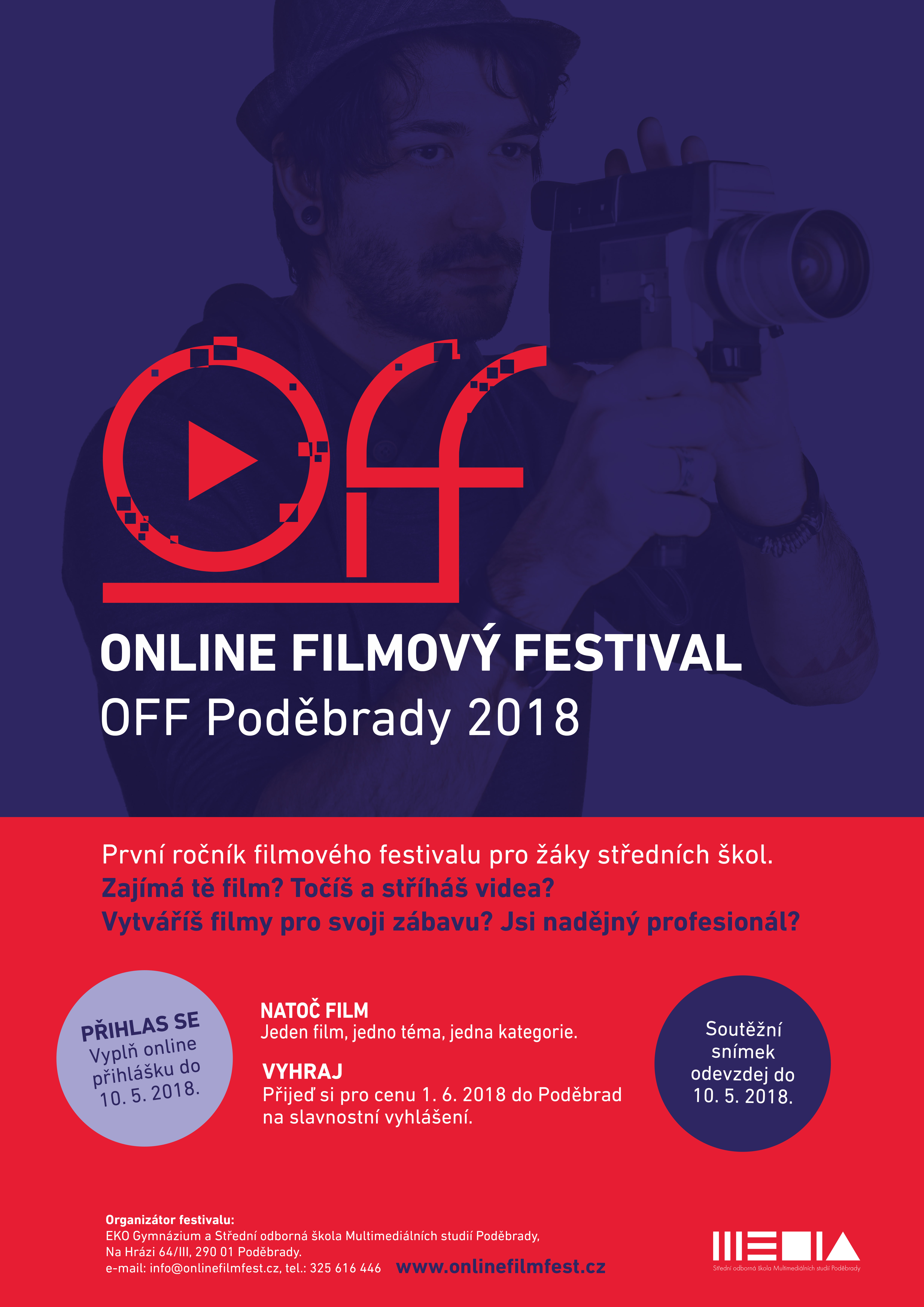Obrázek článku 1. ročník Online Filmového Festivalu OFF Poděbrady 2018