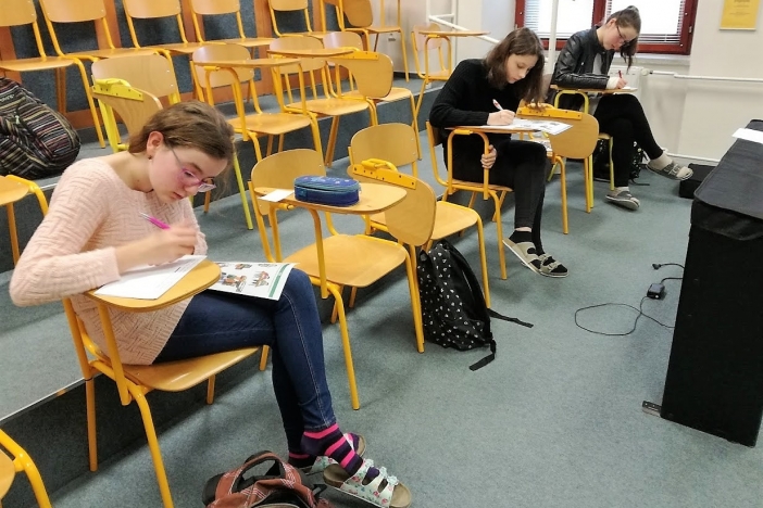 Obrázek aktuality Školní kolo konverzační soutěže v ruském jazyce 2018