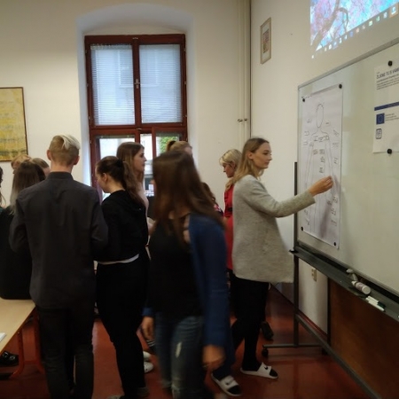 Beseda o mentálním postižení s pracovnicemi Diakonie