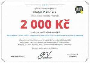 sCOOL web 2015, cena - Global vision