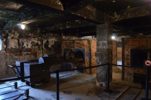 Osvětim a Krakov 2015: krematorium