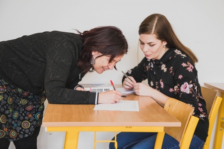 Krajské kolo konverzační soutěže v ruštině, Masarykovo gymnázium Vsetín, 13. 3. 2019 (foto organizátoři soutěže) (9)