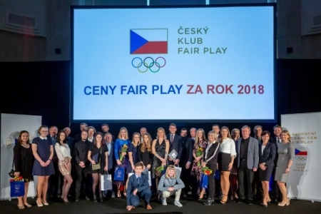 Ceny fair play za rok 2018, Kongresové centrum Praha, 1. 4. 2019 (foto organizátoři akce)