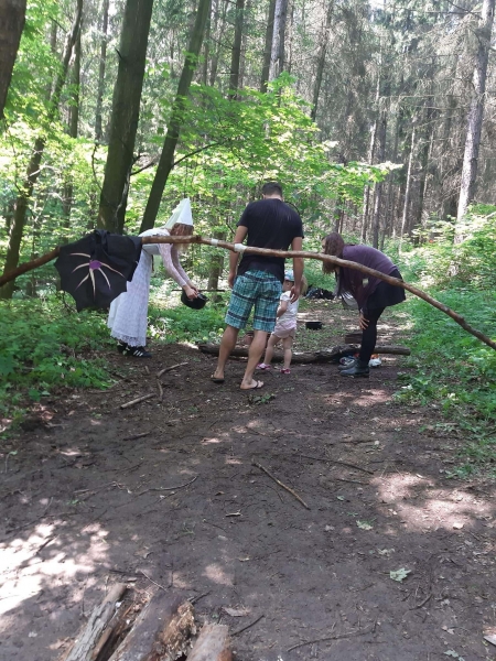 Pohádkový les, Poličná, 9. 6. 2019 (foto: třída 1. A)
