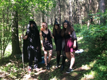 Pohádkový les, Poličná, 9. 6. 2019 (foto: třída 1. A)