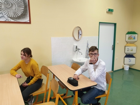 Školní kolo konverzační soutěže v němčině 13. 1. 2020 (foto Ludvík Indrák) (6)