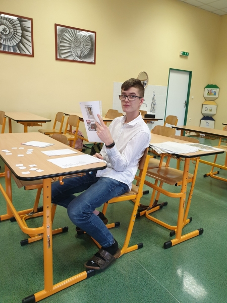 Školní kolo konverzační soutěže v němčině 13. 1. 2020 (foto Ludvík Indrák) (18)