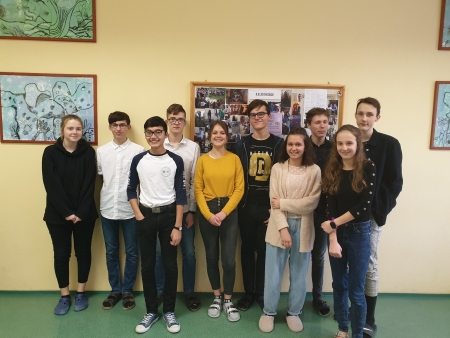 Školní kolo konverzační soutěže v němčině 13. 1. 2020 (foto Ludvík Indrák) (20)