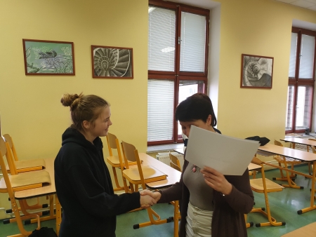 Školní kolo konverzační soutěže v němčině 13. 1. 2020 (foto Ludvík Indrák) (26)