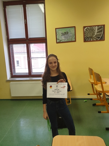 Školní kolo konverzační soutěže v němčině 13. 1. 2020 (foto Ludvík Indrák) (29)