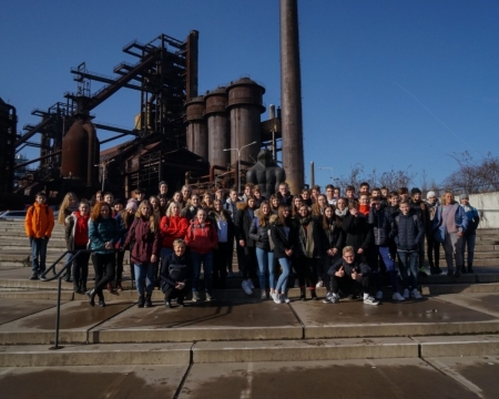 Pobyt studentů z Mettingenu únor 2020 (foto Kateřina Vrtalová)