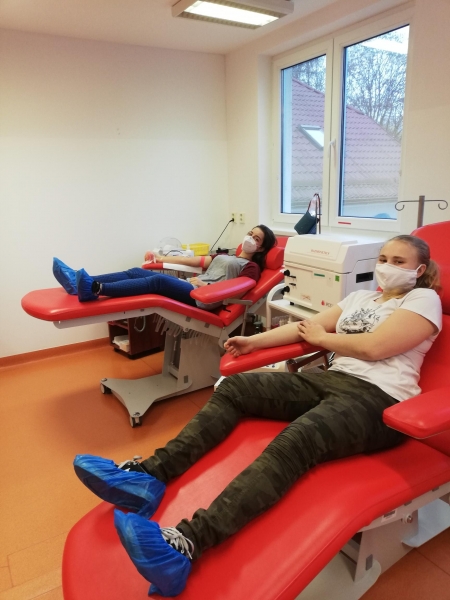 Darování krve 2. 11. 2020, foto Barbora Pikulová (2)
