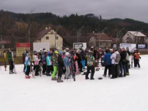 Lyžařský a snowboardový kurz, 8.–12. 2. 2016, úvodní nástup (foto: Monika Hlosková)