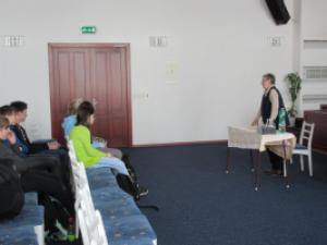 Beseda s paní Věrou Sosnarovou, 15. 3. 2016 (foto: Alžběta Dřímalová)