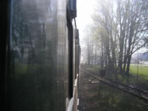 Jízda historickým vlakem, 6. 5. 2016 (foto: Monika Hlosková)