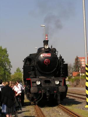 Jízda historickým vlakem, 6. 5. 2016 (foto: Monika Hlosková)