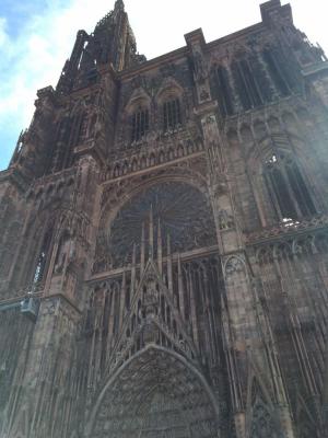 Návštěva Evropského parlamentu ve Štrasburku, Katedrála  Notre-Dame, 7. až 10. 6. 2016 (foto Denisa Syptáková)