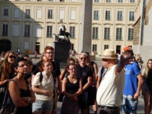 Exkurze 4. A - Praha, prohlídka Pražského hradu, 14. 9. 2016 (foto: Pavel Groh)