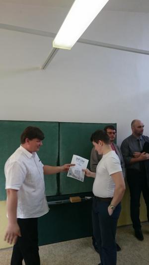 Krajské kolo dějepisné soutěže gymnázií 2017, Gymnázium Zlín - Lesní čtvrť, 5. 4. 2017 (foto: Ludvík Indrák)