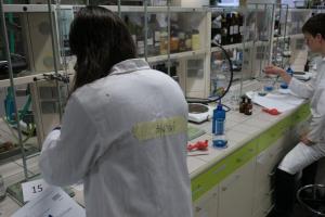 Krajské kolo Chemické olympiády kategorie B 2016/17, UTB Zlín, 27. 4. 2017 (foto: Pavel Daniš)