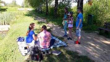 Zlatý list 2017 - mladší kategorie, lesopark u Valašského ekocentra Valašské Meziříčí, 19. 5. 2017 (foto: Barbora Šimíčková)
